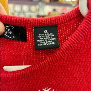 Crystal Kobe Ladies xl Christmas sweater